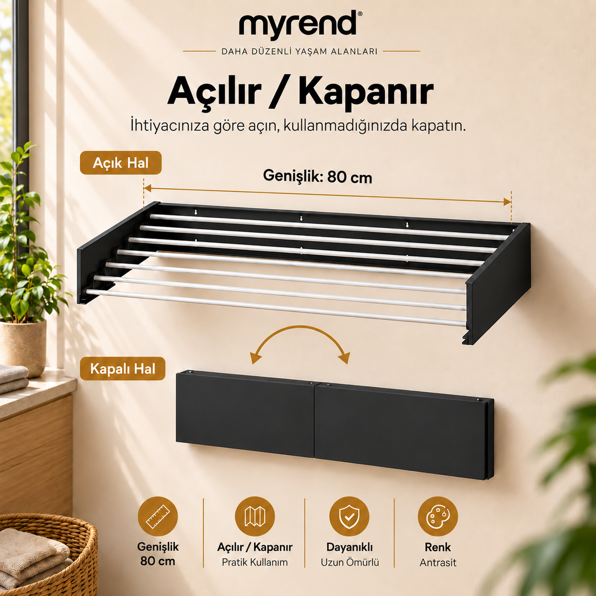 MYREND Akıllı Kurutmalık
